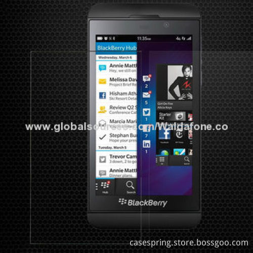 Tempered-glass screen protector for BlackBerry Z10